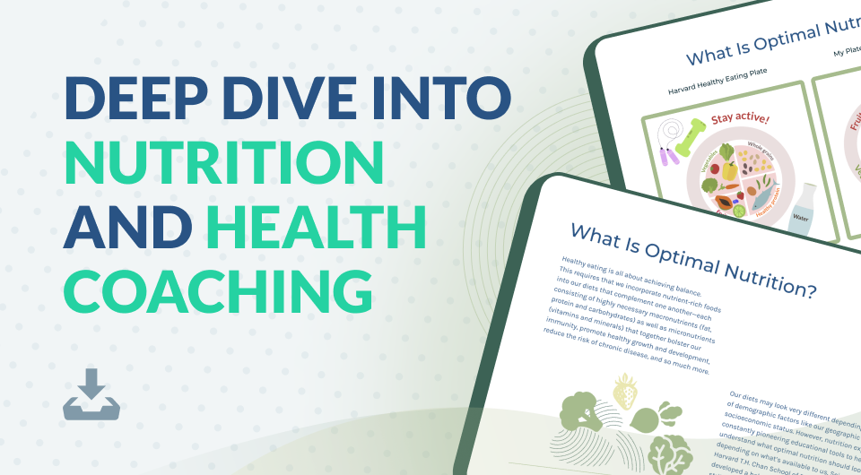 Deep Dive Into Nutrition And Health Coaching