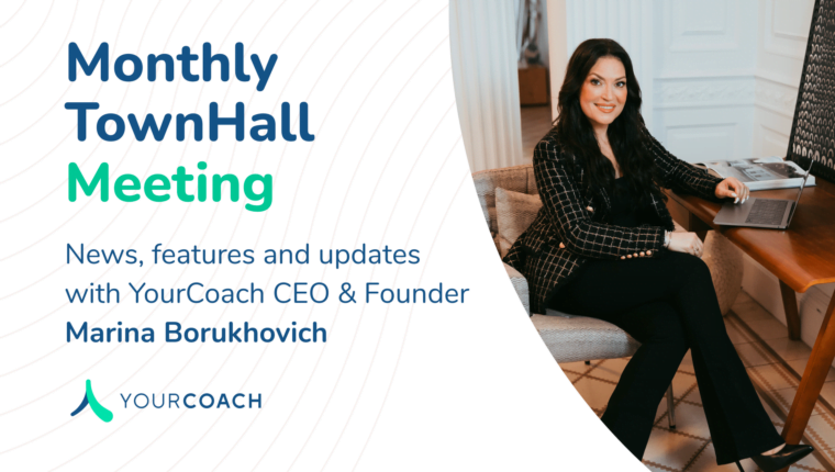 Monthly TownHall Meeting with CEO, Marina Borukhovich