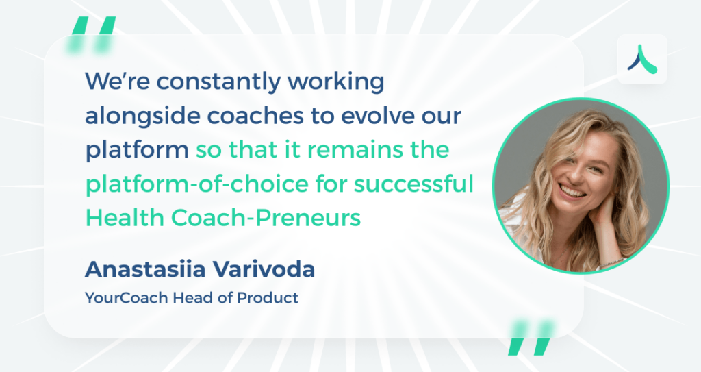 Anastasiaa Varivoda - Working with Health Coaches