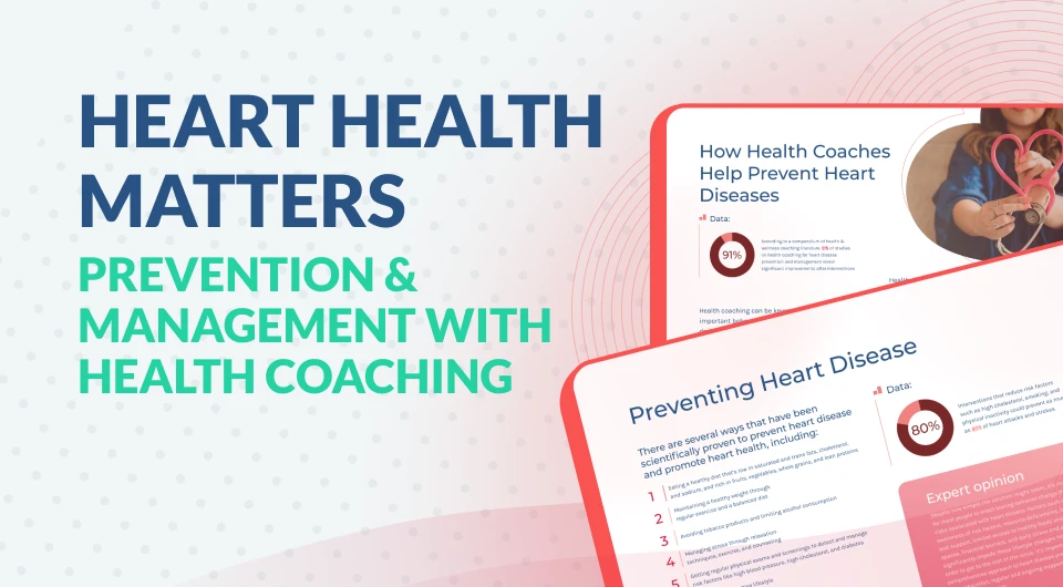 Heart Health Matters - Prevention & Management With Health Coaching
