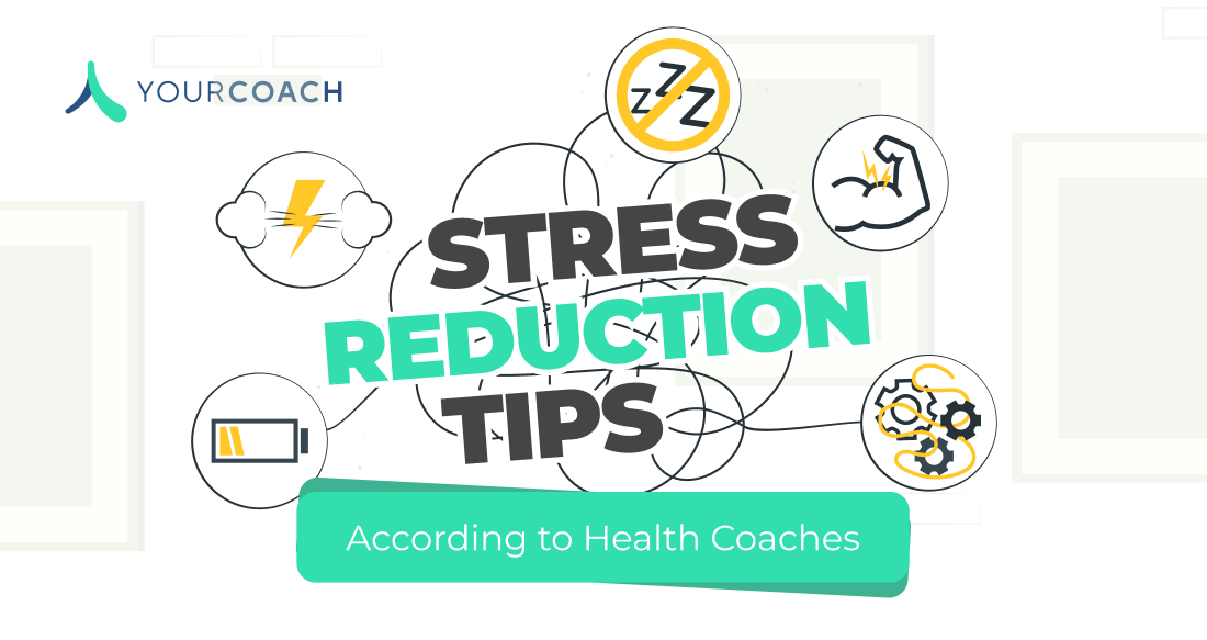 Stress Reduction according to health coaches